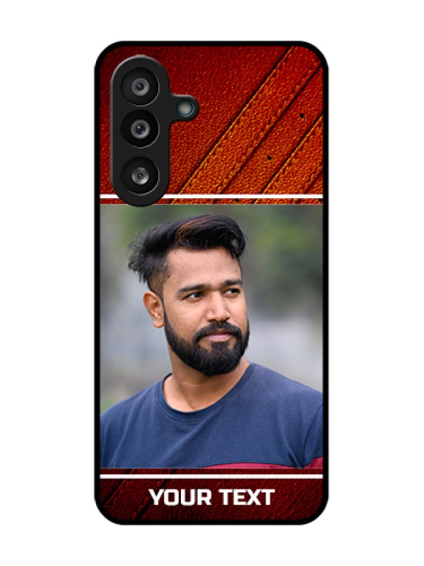 Custom Samsung Galaxy M56 5G Custom Metal Phone Case - Leather Phone Case Design