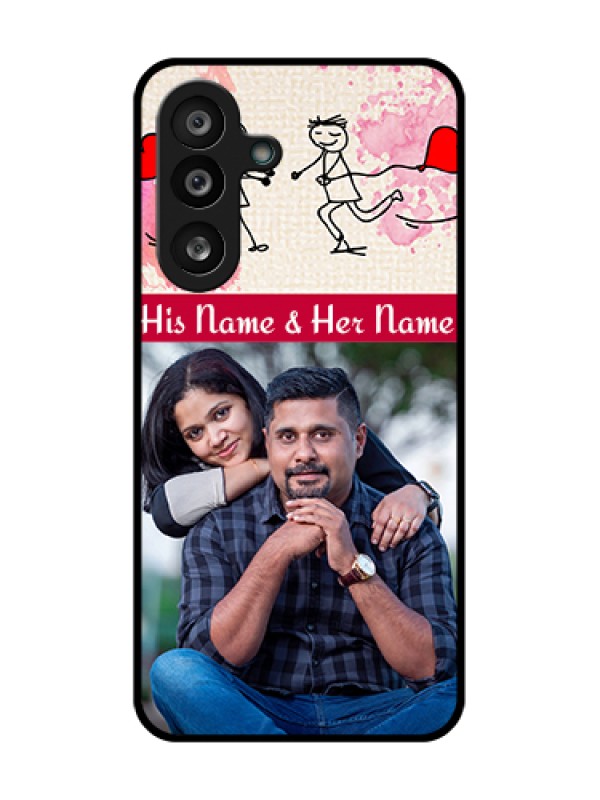 Custom Samsung Galaxy M56 5G Custom Metal Phone Case - You And Me Case Design