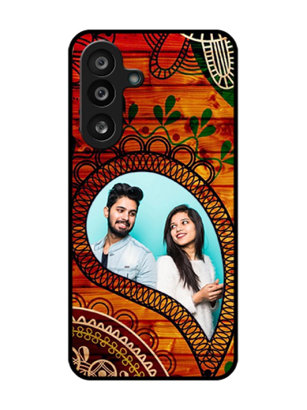 Custom Samsung Galaxy M56 5G Custom Metal Phone Case - Abstract Colorful Design