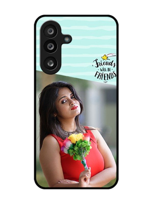 Custom Samsung Galaxy M56 5G Custom Metal Phone Case - Friends Picture Icon Design