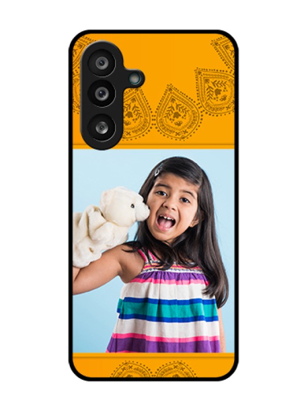 Custom Samsung Galaxy M56 5G Custom Metal Phone Case - Photo Wedding Design