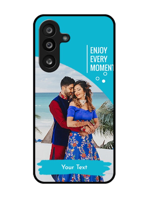 Custom Samsung Galaxy M56 5G Custom Metal Phone Case - Happy Moment Design