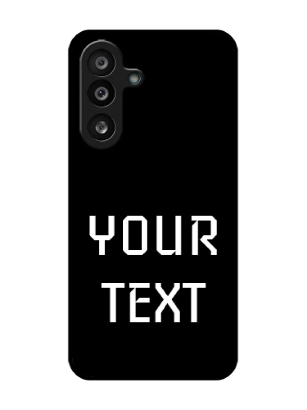 Custom Samsung Galaxy M56 5G Custom Metal Phone Case - Your Name Design