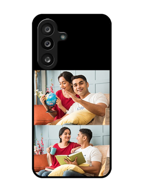 Custom Samsung Galaxy M56 5G Custom Metal Phone Case - 2 Images Design