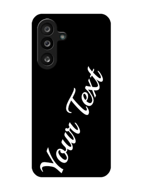 Custom Samsung Galaxy M56 5G Custom Metal Phone Case - With Your Name Design