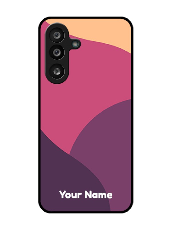 Custom Samsung Galaxy M56 5G Custom Metal Phone Case - Mixed Multi - Colour Abstract Art Design