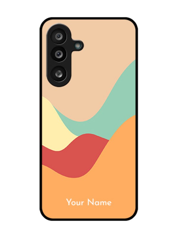 Custom Samsung Galaxy M56 5G Custom Metal Phone Case - Ocean Waves Multi - Colour Design