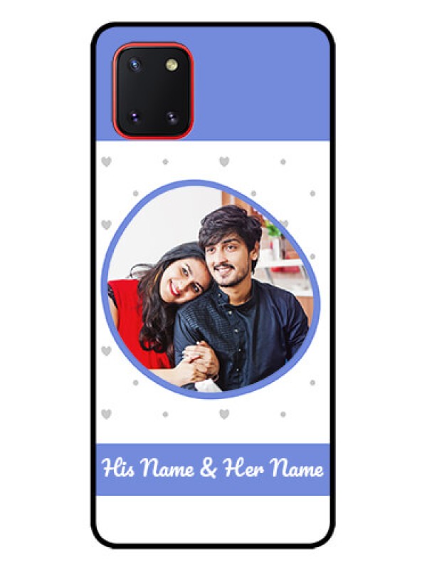 Custom Galaxy Note 10 Lite Custom Metal Phone CasePremium Mobile Case Design