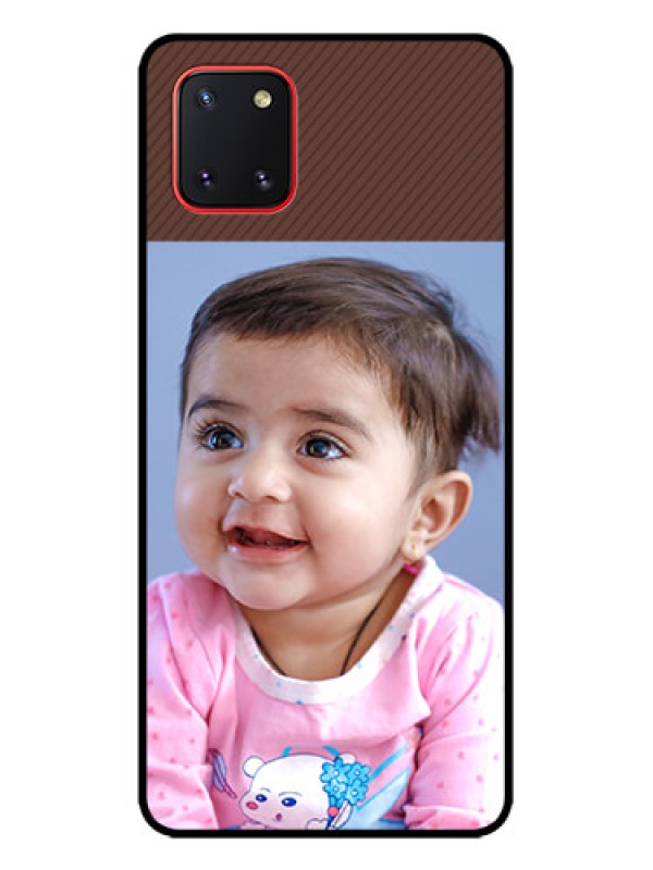 Custom Galaxy Note 10 Lite Custom Metal Phone CaseElegant Case Design