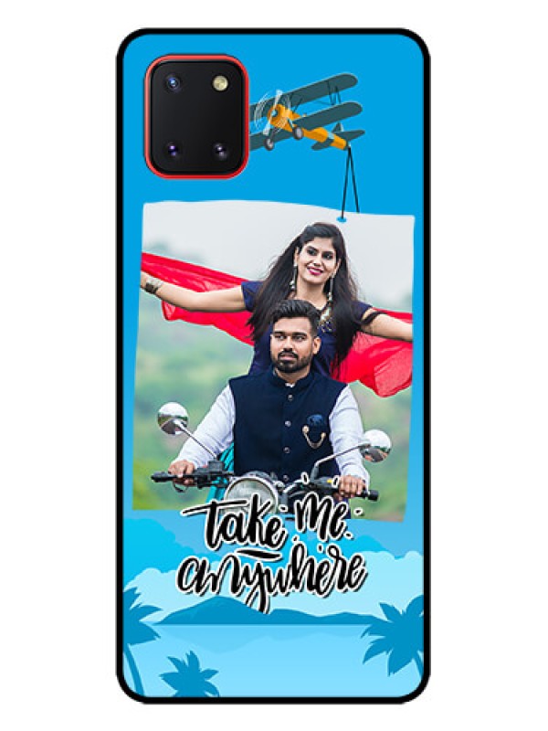 Custom Galaxy Note 10 Lite Custom Metal Phone CaseTraveller Design