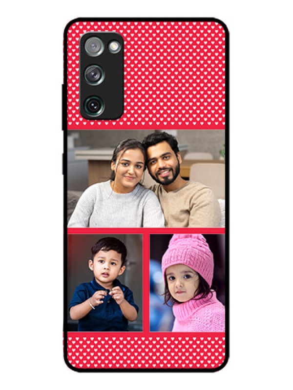 Custom Galaxy S20 FE Custom Metal Phone CaseBulk Photo Upload Design