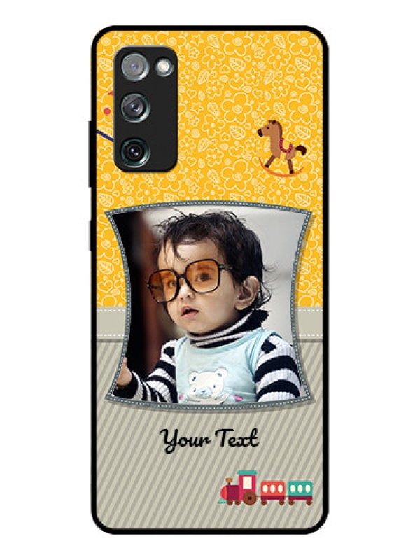 Custom Galaxy S20 FE Custom Metal Phone CaseBaby Picture Upload Design