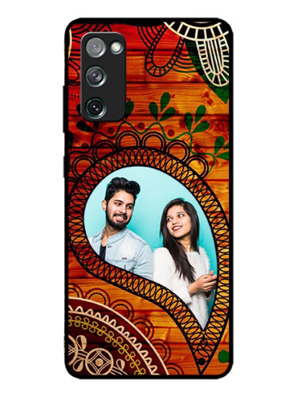 Custom Galaxy S20 FE Custom Metal Phone CaseAbstract Colorful Design