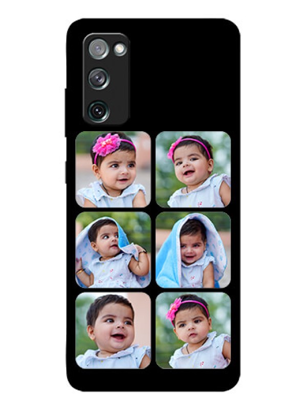 Custom Galaxy S20 FE Custom Metal Phone CaseMultiple Pictures Design