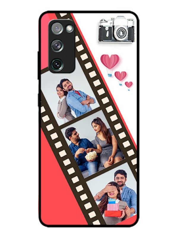 Custom Galaxy S20 FE Custom Metal Phone Case3 Image Holder With Film Reel