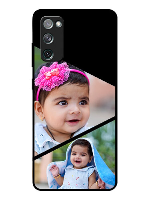Custom Galaxy S20 FE Custom Metal Phone CaseSemi Cut Design