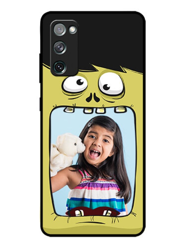 Custom Galaxy S20 FE Custom Metal Phone CaseCartoon Monster Back Case Design