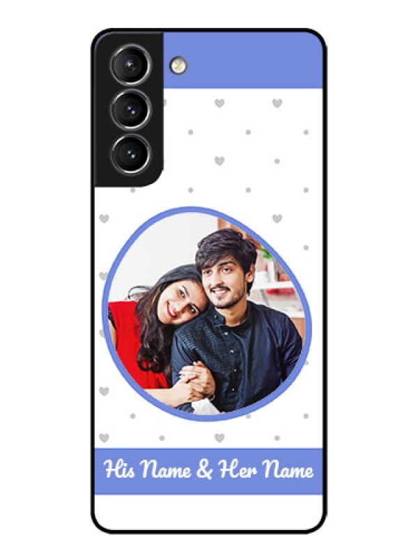 Custom Galaxy S21 Plus Custom Metal Phone Case - Premium Mobile Case Design