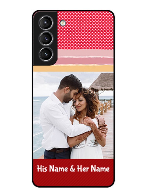 Custom Galaxy S21 Plus Custom Metal Phone Case - Premium Case Design