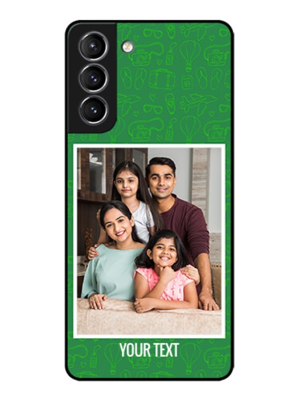 Custom Galaxy S21 Plus Custom Metal Phone Case - Picture Upload Design