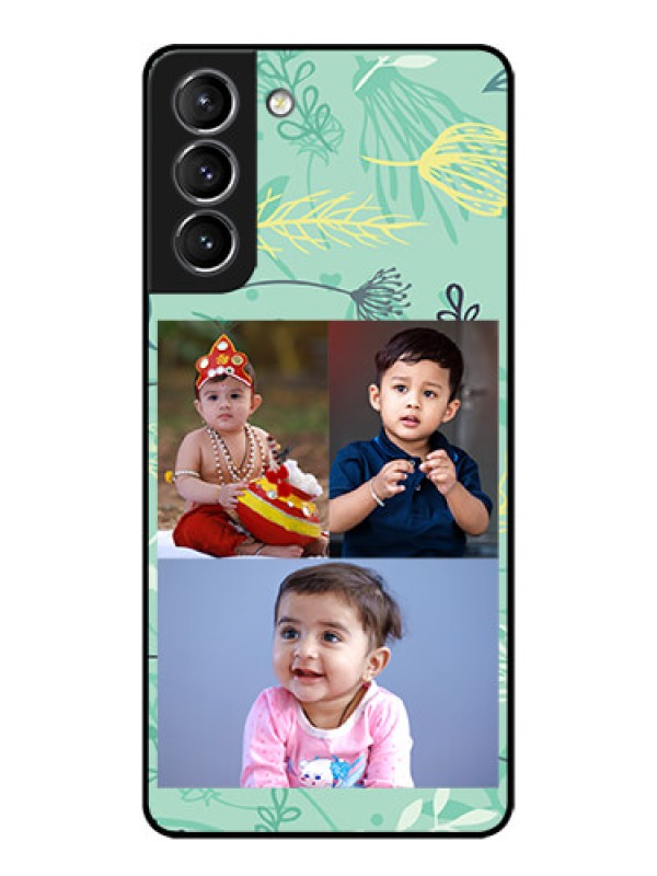 Custom Galaxy S21 Plus Custom Metal Phone Case - Forever Family Design