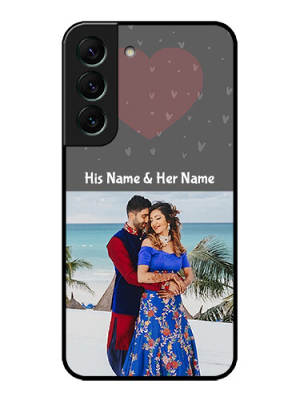 Custom Galaxy S22 5G Custom Metal Phone CaseBuy Love Design With Photo Online