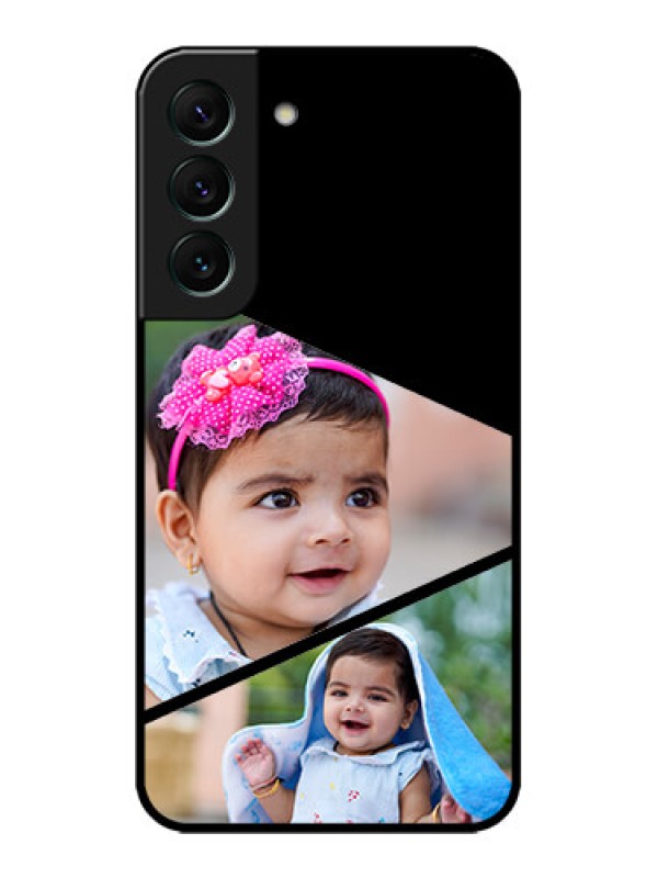 Custom Galaxy S22 5G Custom Metal Phone CaseSemi Cut Design