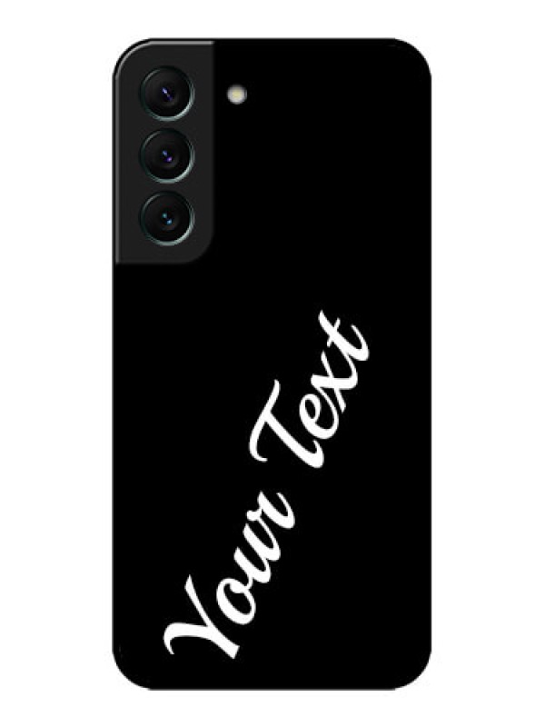 Custom Galaxy S22 5G Custom Metal Phone CaseWith Your Name Design