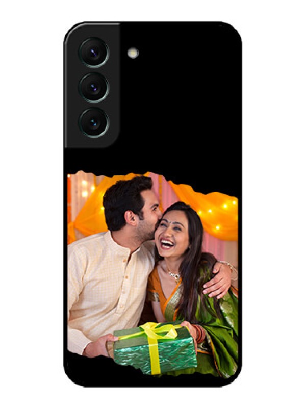 Custom Galaxy S22 5G Custom Metal Phone CaseTear - Off Design