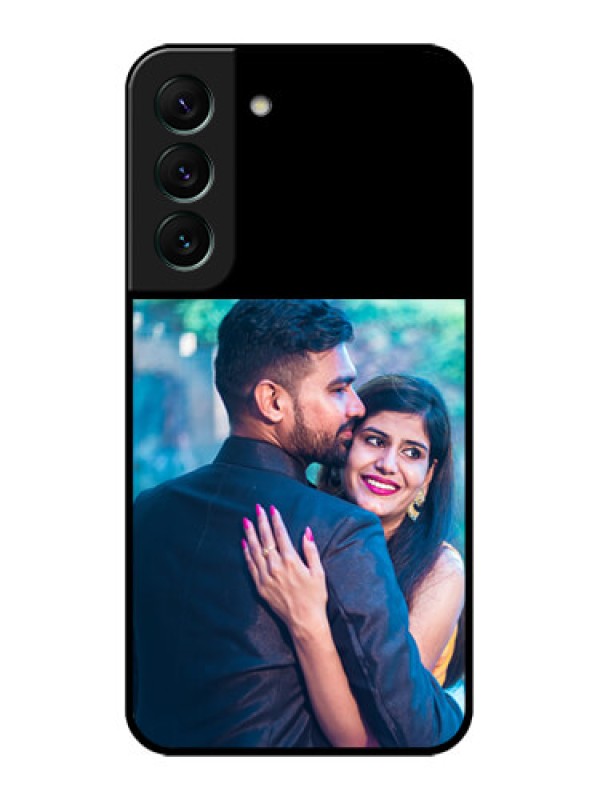 Custom Galaxy S22 5G Custom Metal Phone Case - Upload Full Picture With Custom Color Design