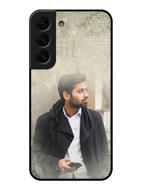 Custom Galaxy S22 Plus 5G Custom Metal Phone CaseWith Vintage Design