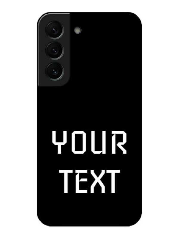Custom Galaxy S22 Plus 5G Custom Metal Phone CaseYour Name Design