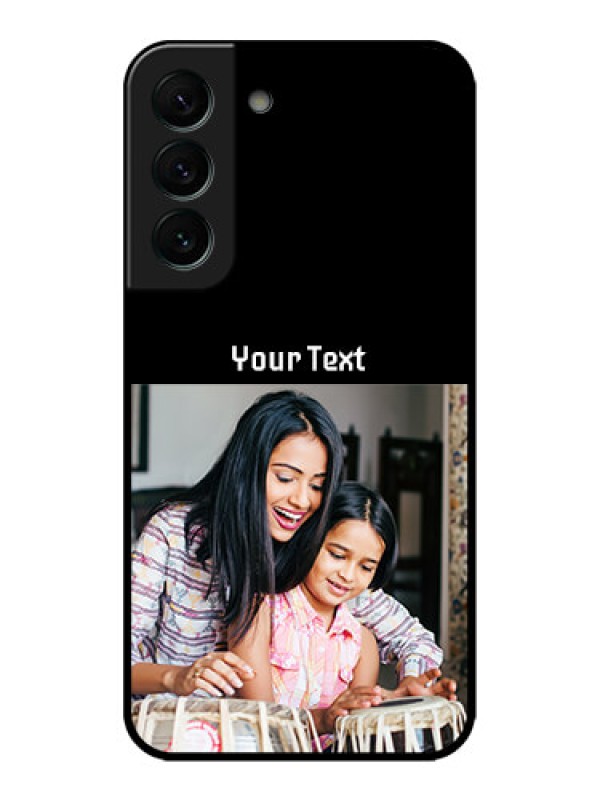 Custom Galaxy S22 Plus 5G Custom Metal Phone CasePhoto With Name Design