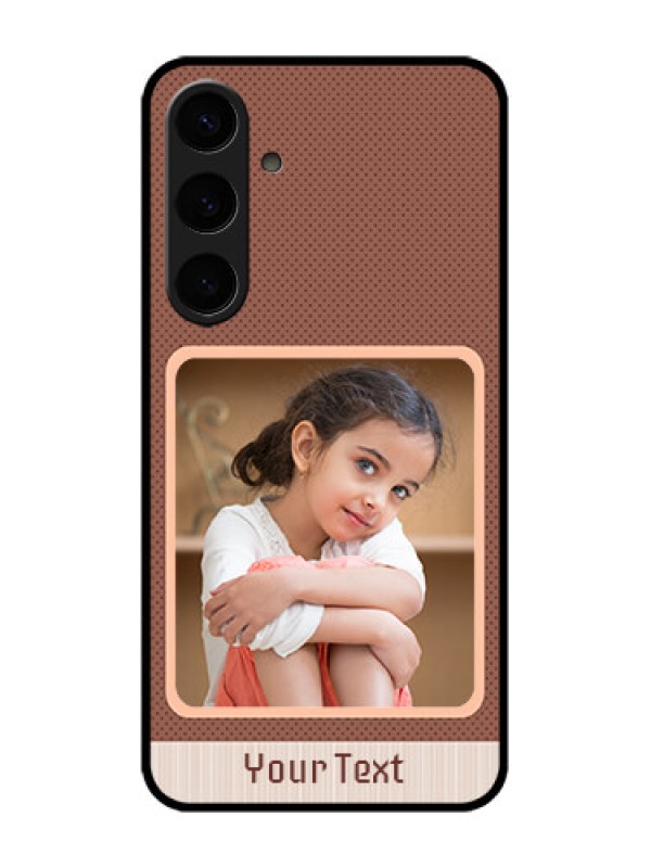 Custom Galaxy S24 Plus 5G Custom Metal Phone CaseSimple Pic Upload Design