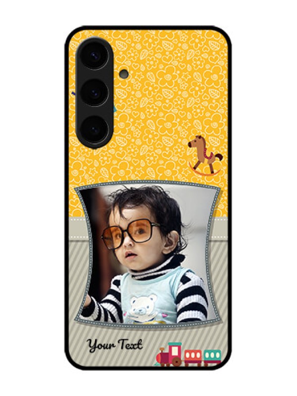 Custom Galaxy S24 Plus 5G Custom Metal Phone CaseBaby Picture Upload Design