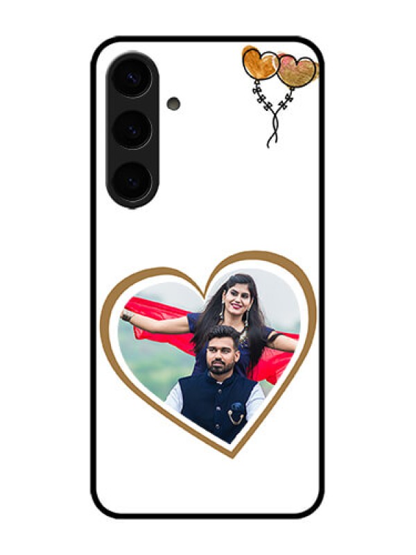 Custom Galaxy S24 Plus 5G Custom Metal Phone CaseYou and Me Design