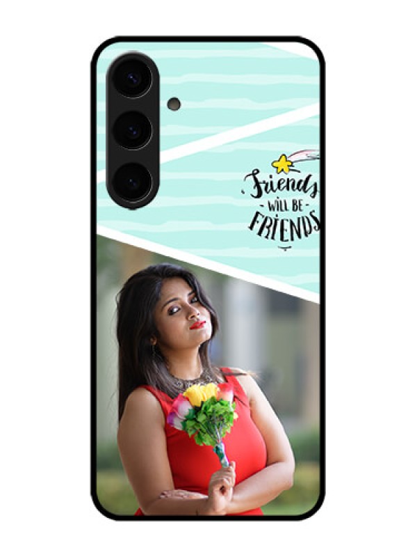 Custom Galaxy S24 Plus 5G Custom Metal Phone CaseFriends Picture Icon Design