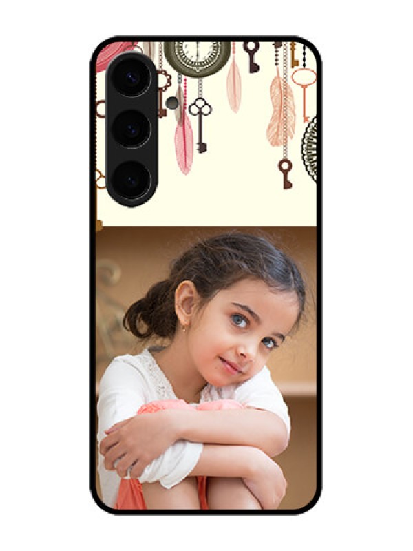 Custom Galaxy S24 Plus 5G Custom Metal Phone CaseBoho Style Design