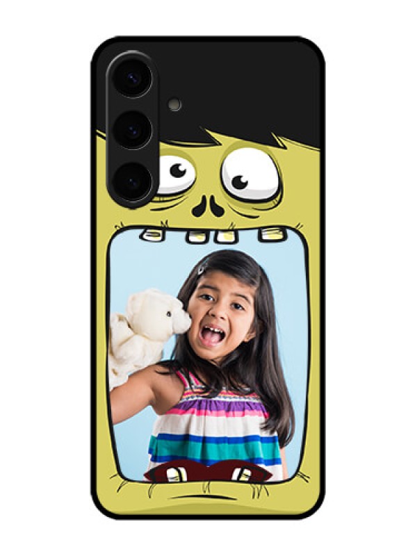 Custom Galaxy S24 Plus 5G Custom Metal Phone CaseCartoon Monster Back Case Design