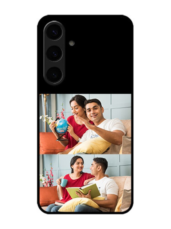 Custom Galaxy S24 Plus 5G Custom Metal Phone Case2 Images Design