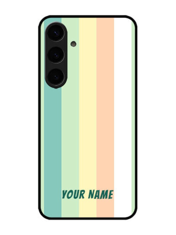 Custom Galaxy S24 Plus 5G Custom Metal Phone CaseMulti - Colour Stripes Design