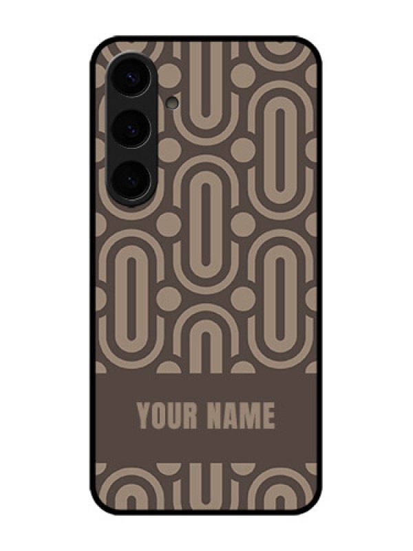 Custom Galaxy S24 Plus 5G Custom Metal Phone CaseCaptivating Zero Pattern Design