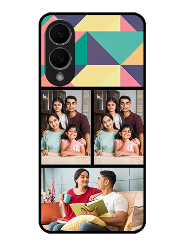 Custom Samsung Galaxy S25 Edge 5G Custom Metal Phone Case - Bulk Pic Upload Design