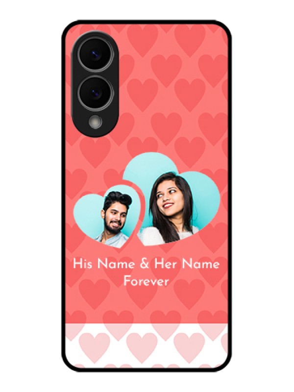 Custom Samsung Galaxy S25 Edge 5G Custom Metal Phone Case - Couple Pic Upload Design