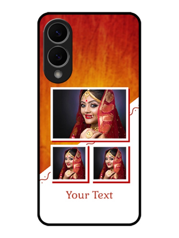 Custom Samsung Galaxy S25 Edge 5G Custom Metal Phone Case - Wedding Memories Design