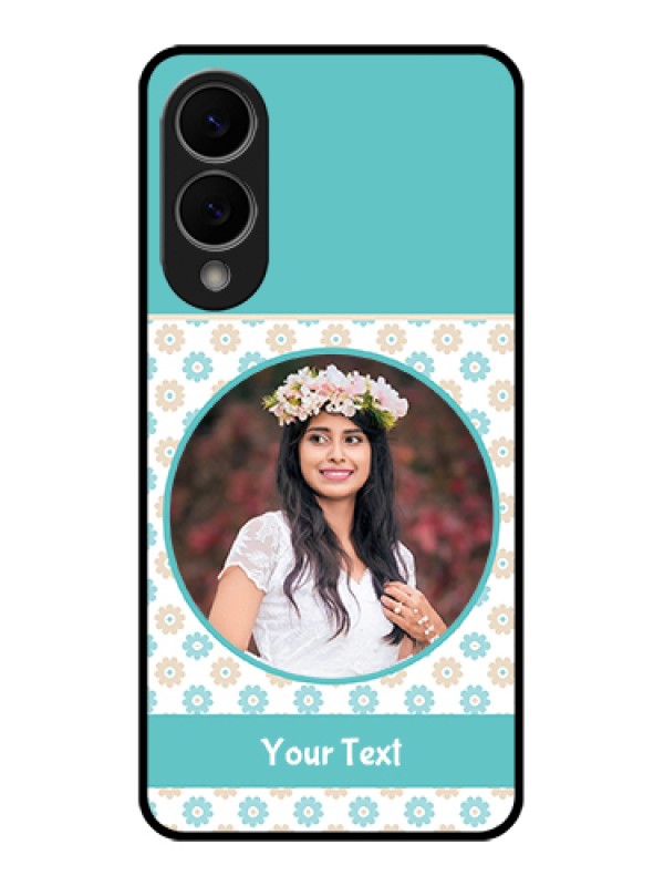 Custom Samsung Galaxy S25 Edge 5G Custom Metal Phone Case - Beautiful Flowers Design