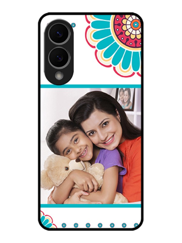 Custom Samsung Galaxy S25 Edge 5G Custom Metal Phone Case - Flower Design