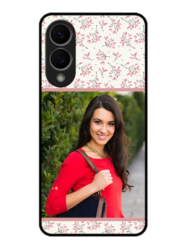 Custom Samsung Galaxy S25 Edge 5G Custom Metal Phone Case - Stunning Floral Design