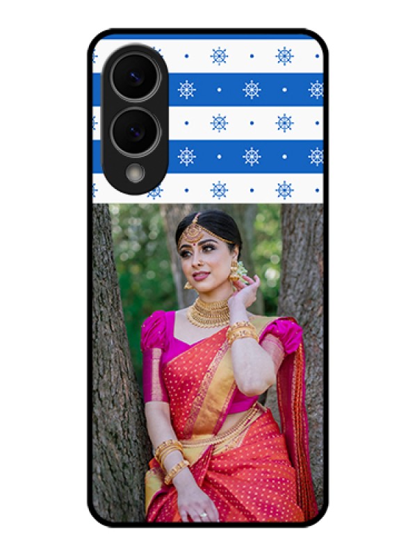 Custom Samsung Galaxy S25 Edge 5G Custom Metal Phone Case - Snow Pattern Design
