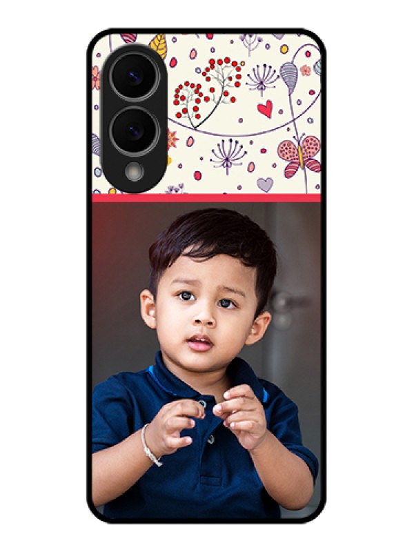 Custom Samsung Galaxy S25 Edge 5G Custom Metal Phone Case - Premium Floral Design